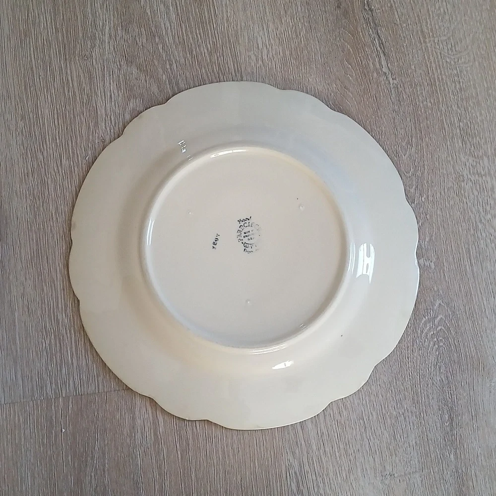 Vintage Franciscan Desert Pink Rose Dinner Plate Mid Century Modern